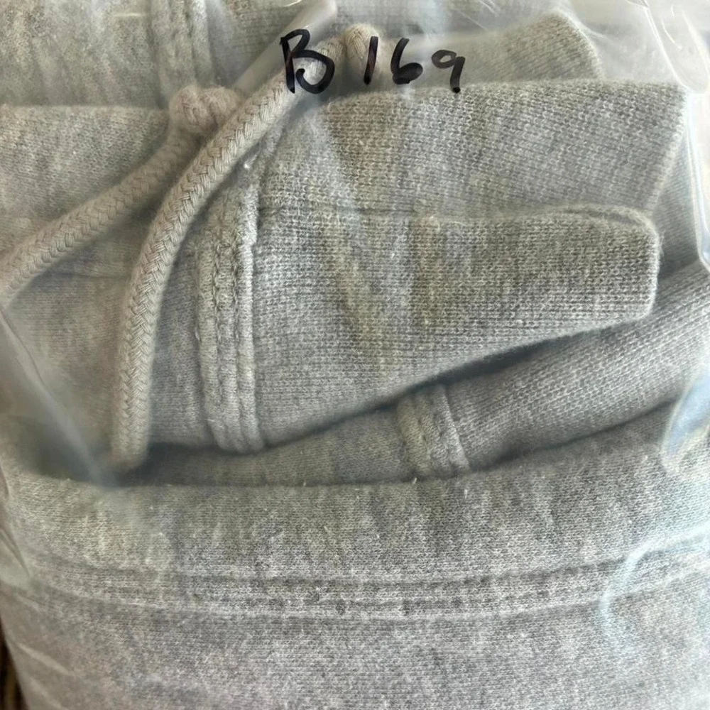 Nike grey cotton hoodie with‎ embroidered swoosh Size M